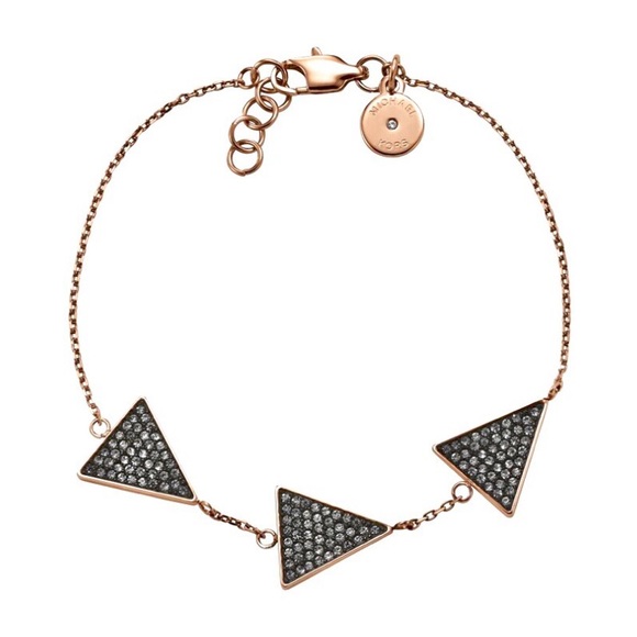 Michael Kors Jewelry - Michael Kors Rose Gold Triangle Bracelet
